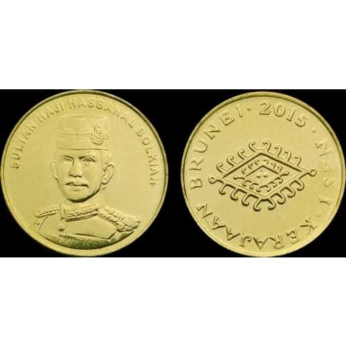 Brunei 1 Sen New Genuine Original Coins 100% Real Issuing Coins Unc