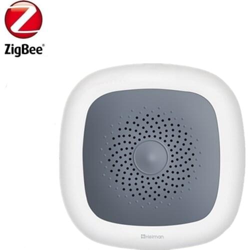 Heiman Zigbee Temperature Humidity Detector Air quality Control Detector Alarm alert Comptible with SmartThing Gateway