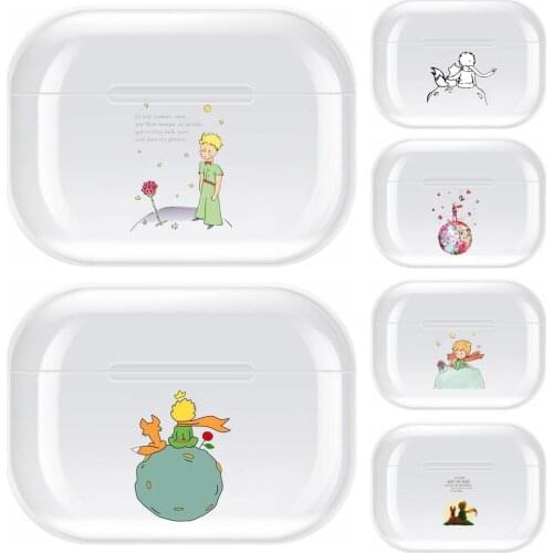 Fashion cute cartoon Little Prince Transparent TPU Case For Airpods Pro 3 Case Silicone Headphone Accessories Air Pods 3 Apple P