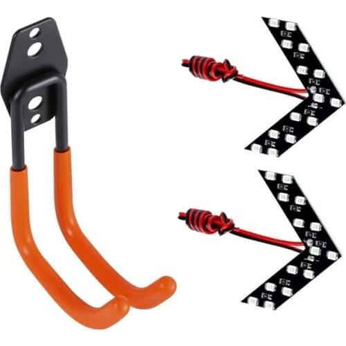 For EV Charger Wall J-Hook Charging Cable with 2PCS 14-SMD Car Side Rearview Mirror Turn Signal LED Lights