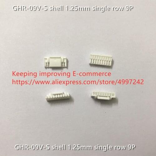 Original new 100% GHR-09V-S shell 1.25mm single row 9P connector