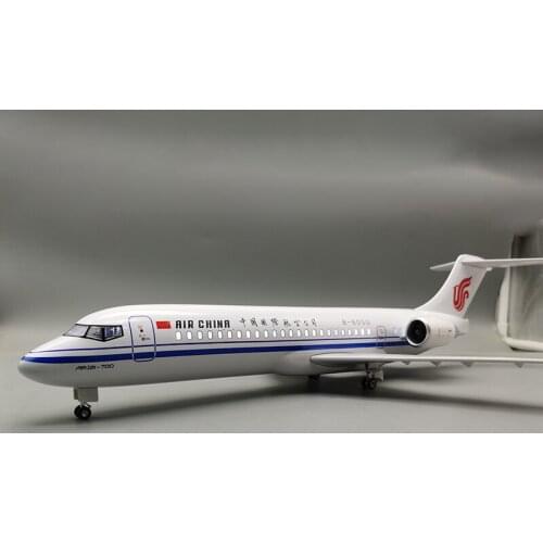 47CM Airplane ARJ21-700 Aircraft Air China Airline W Light and Wheel Landing gears Diecast Plastic Resin Plane Model Toy