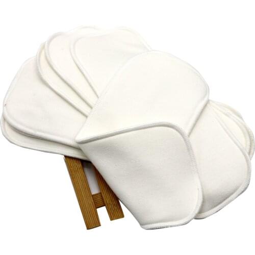 Thick Super Asborbent Orgenic Pure Soft Bamboo Cotton Cloth Diaper Insert Diaper Soaker Pad