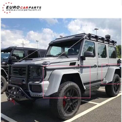 W463 4x4 fender for G-class W463 G63 G65 G500 G55 G350 to 4x4 wide over fenders full FRP material