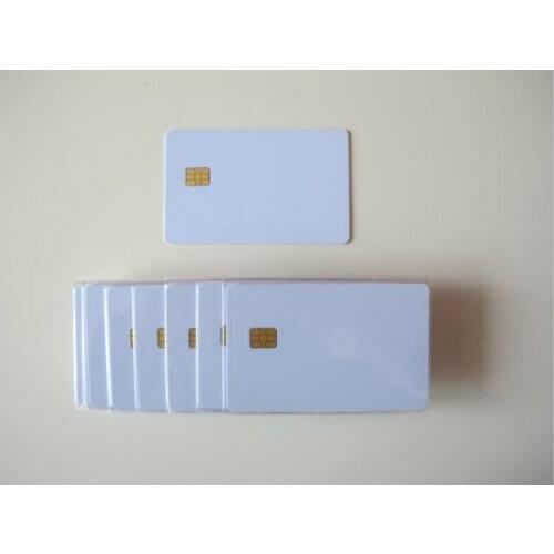 Yongkaida Fudan5542 5000pcs/lot Smart Contact IC Card read-write blank Fudan4442 Smart Card PVC Card 2k Memory