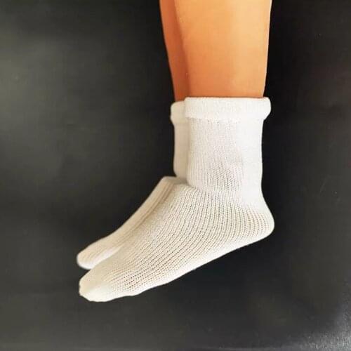 1/6 male action figure socks model CJG-M012 TBL HT white sports socks for 12cun strong muscle figure toy accessories