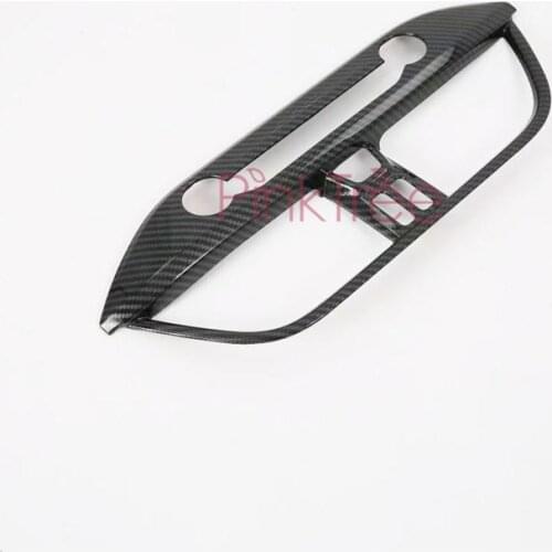 2019 MK4 CarbonFiber Color Central Control Air Conditioning Panel Cover For Ford Focus Car Styling Accessories