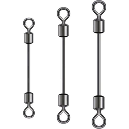 30pcs/lot Quick Fishing Line Lead Sheet Seat Connector Pin Fish Line Buffer Swivel Solid Ring Fishing Carp Pesca Tackles