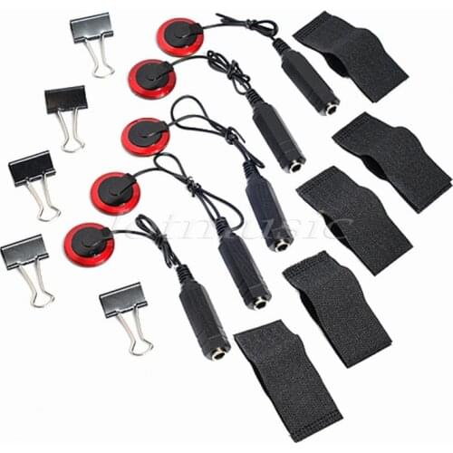5Sets Piezo contact microphone mic pickup guitar violin banjo banjo parts