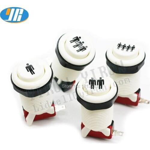 Arcade Push Button purple happ American style happ Long Switch for Multicade MAME Jamma Game