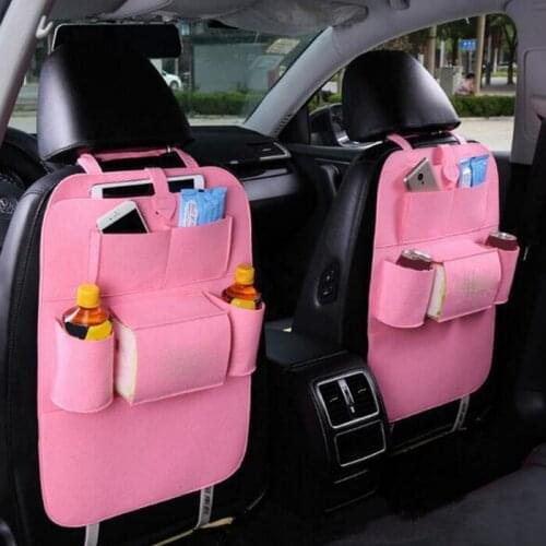 Auto Car Seat Bag Organizer Multi Pocket Storage Bag Car Seat Cover Seat Back Box Organizer Holder For Phone Book Car Styling