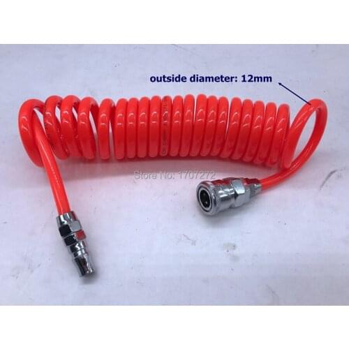 Free shipping Pneumatic tube quick connector C -style pagoda quick twist fitting, pu pipe fitting, outside diameter 12mm