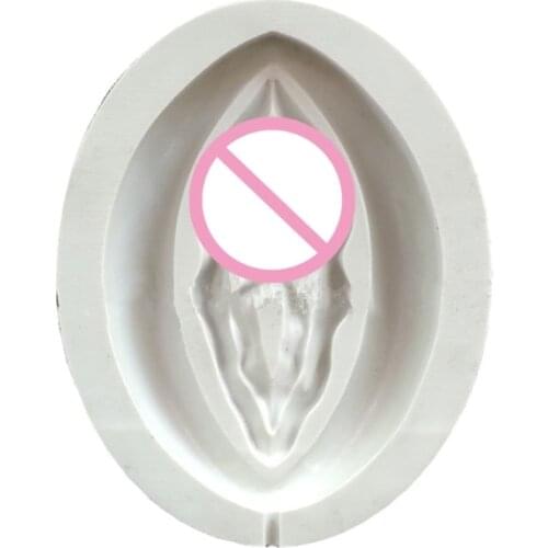 D2TD Female Mold Sex Silicone Molds Soap Candle Clay Chocolate Resin Mold Tool