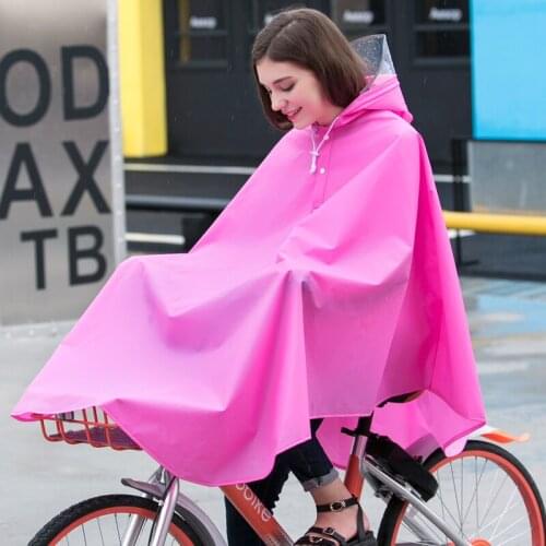 Rain Poncho Bicycle Rain Capes Women Feminino Men Portable Travel Rain Kids Raincoat Hooded Womens Raincoat Long Coat Men XX7