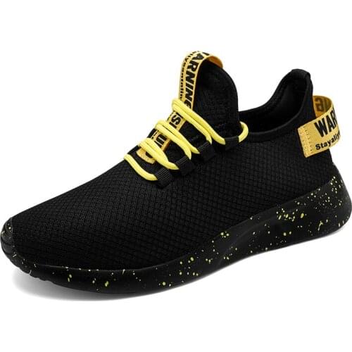 Summer New Trend Mens Flying Woven Sneakers Comfortable And Breathable Mesh Shoes Soft And Wear-Resistant Fashion Sports Shoes