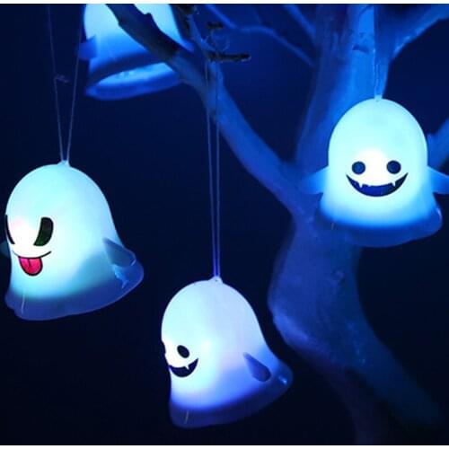 Cute Halloween Decoration Ghost Light Candle LED Lights for Bedroom Holiday Decoration Night Light Pumpkin Lantern Patio Lights