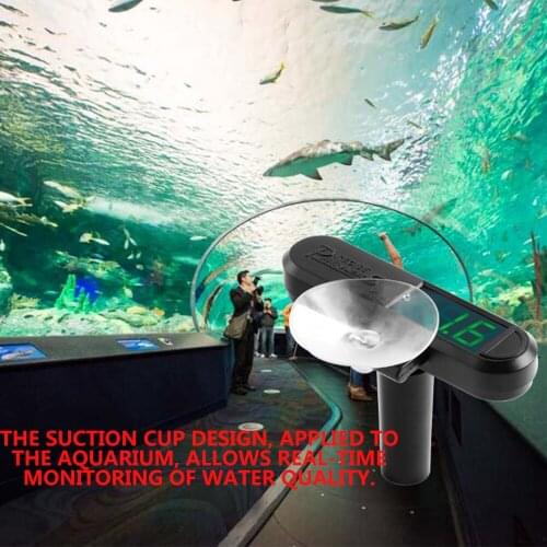 PH Tester Aquarium PH Monitor Equipped With Suction Cup / PH Meter Water Quality Tester PH Test Aquarium PH Tank PH Tester