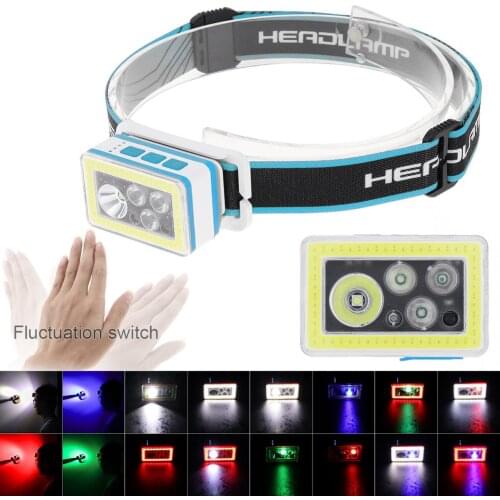 Sensor Headlamp Fishing Headlights Flashlight Outdoor Body Motion Sensor Led Bulbs Camping Cycling Head Light Portable Mini