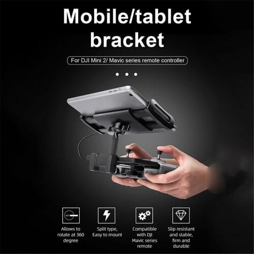 Foldable Tablet Holder Mobile Bracket Stand for DJI Mini 2/ Mavic Series Remote Controller Parts