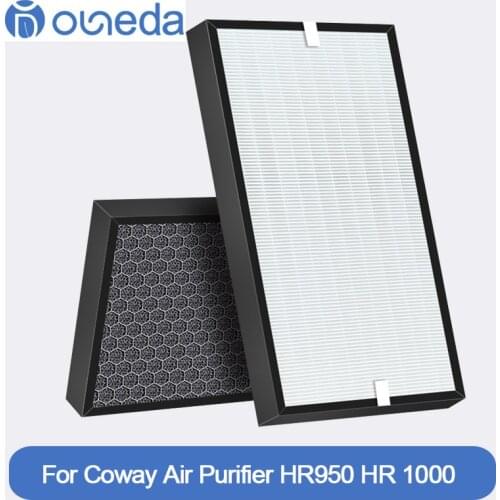 Replacement HEPA filter and Carbon filter kit For Winix HR950 HR 1000 Air Purifier compatible activated carbon and HEPA filter