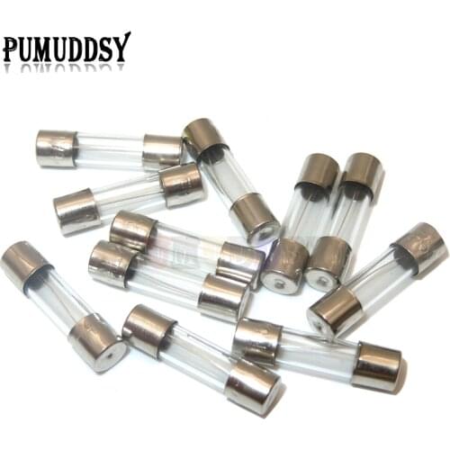 10PCS 5x20 Glass fuse tube 250V 0.1A ~ 25A 5*20 high quality fuse 5*20 0.2A 0.25A 0.3A 1A 1.25A 2A 2.5A 3A 3.15A 4A 5A 6A 6.3A
