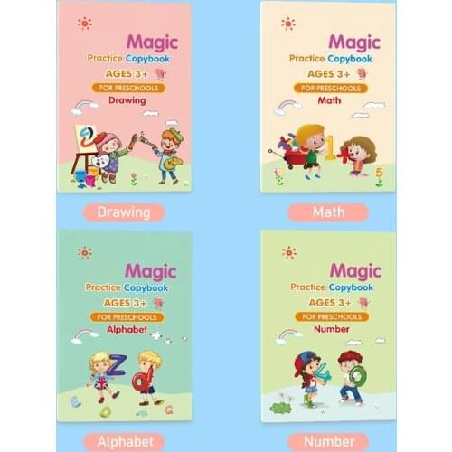 English Copybook For Calligraphy Books For Kids Word Childrens Book Handwriting Children writing Learning English Practice Book