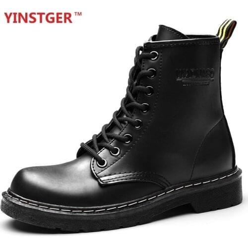 YINSTGER Womens Shoes 2020 Casual autumn winter Sport Sneakers lady Fashion style Antiskid rubber Keep warm Boots