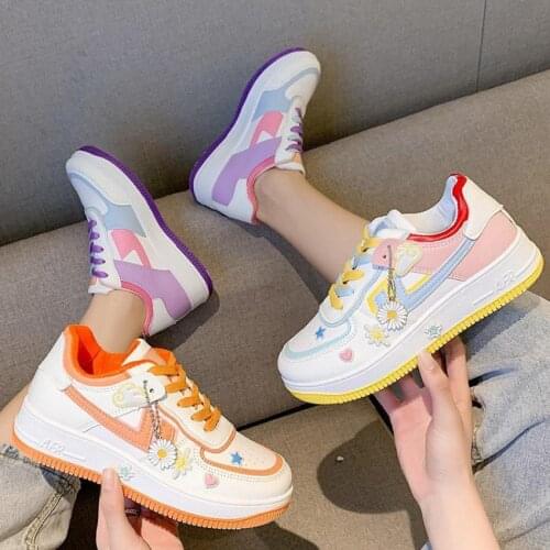 Spring New Women Sneakers Shoes Fashion Casual Shoes Platform Sneakers Women Shoes Student Shoes