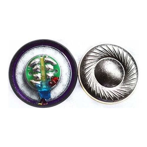 2pcs 15.4mm earphone accessories Speaker unit driver Decidua 130 ohm diy earphone