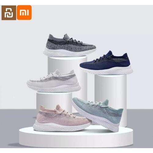 Youpin mijia men and women antibacterial night vision casual shoes night reflective integrated socks men and women sports shoes