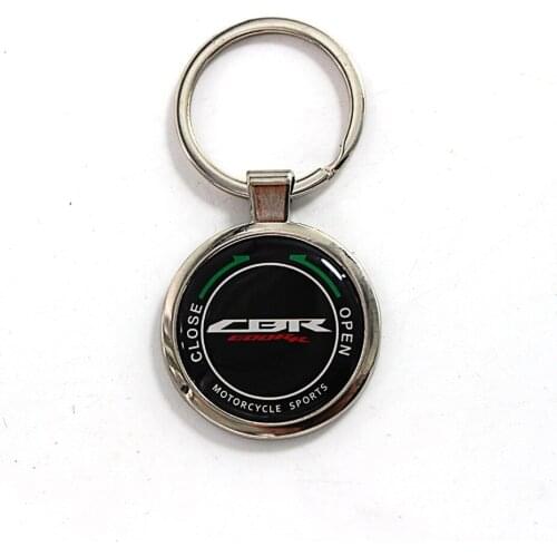 Motorcycle keychain key Ring with logo for Honda CBR600RR