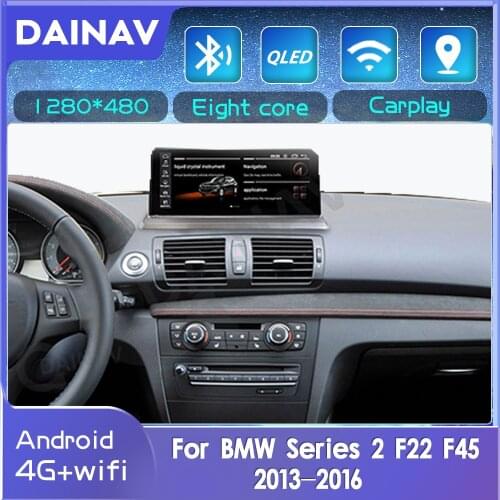 CarPlay Eight Core Car Radio Android10 For BMW Series 2 F22 F45 2013-2016 WiFi GPS Navigation Multimedia Stereo Player