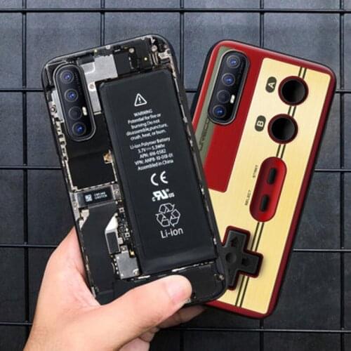 For OPPO Reno3 case For OPPO Reno 3 5G back cover Retro Painted soft silicone TPU bumper phone cases For OPPO Reno 3 Reno3 shell