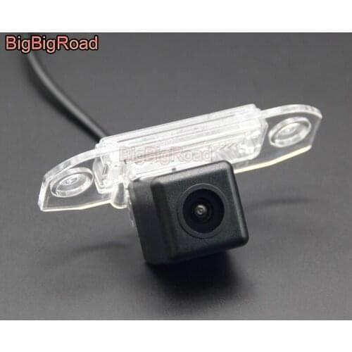 For Volvo V70 V 70 XC70 XC 70 2007~2013 RCA & Original Screen Compatible Car Rear View Camera Sets / CCD Back Up Reverse Camera
