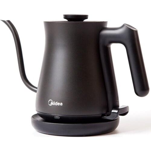 Midea Gooseneck Electric Heating Kettle Anti-Dry Household Slender Mouth Tea Making Pot Stainless Steel Drip Coffee Tea Kettle