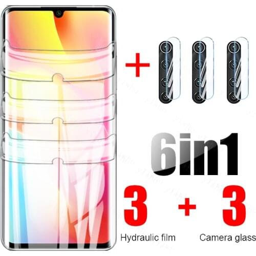 Hydrogel Film For Xiaomi Mi Note 10 Lite Note10 10Lite 10Pro Back Screen Protector Camera Lens Soft Glass Mi 11 Ultra 11i Film