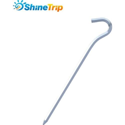Tent pegs Aluminum Question Mark Shape Outdoor Camping Accessories Campaigns Wind Tent Stakes Tensioners For Ropes Outdoor