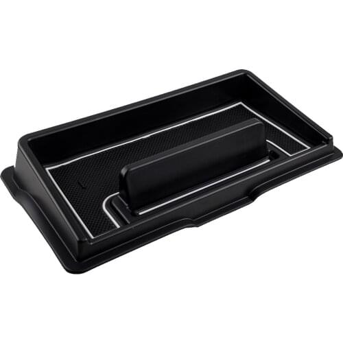 Car Front Center Console Dashboard Storage Box Tray Organizer Phone Holder with Mat Fit for Suzuki Jimny 2021 2020 2019