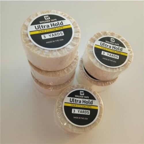 3 yards Ultra Hold Hair System Tape double side Adhesive tape for hair extension toupee wigs 1.27cm 1.9cm 2.54cm