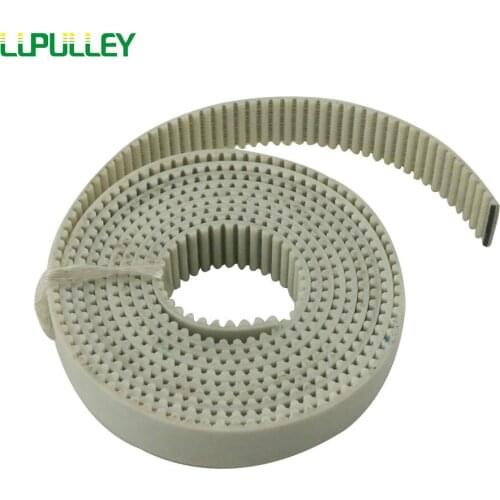 LUPULLEY 3M Opening Timing Belt PU Material 10/15/20/25mm Width Pitch Length 5Meters Opened Timing Belts for CNC Machine