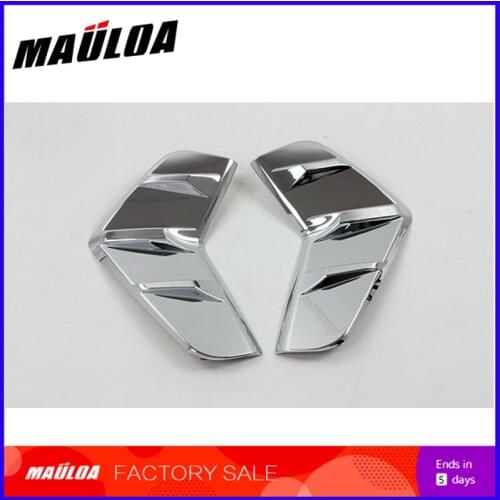 Modified car front fog lamp ordinary models - ABS plating front fog lamp eyebrow decoration accessories for RAV4 2019