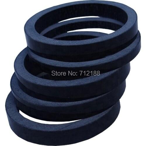 Carbon Bike Cycling Headset Stem Spacers Set 5mm 1 1/8"