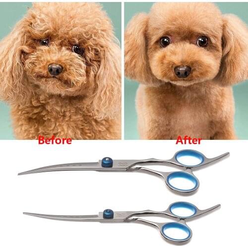 Dog Grooming Thinning Scissors Thick Hair Fur Ear Face Coat Trimming Pet Shears Animals Cat Barber Cutting Tools