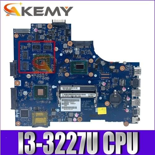 Original Laptop motherboard For DELL Inspiron 15R 3521 5521 I3-3227U Mainboard CN-0K9PG1 0K9PG1 VAW01 LA-9101P SR0XF 216-0842000