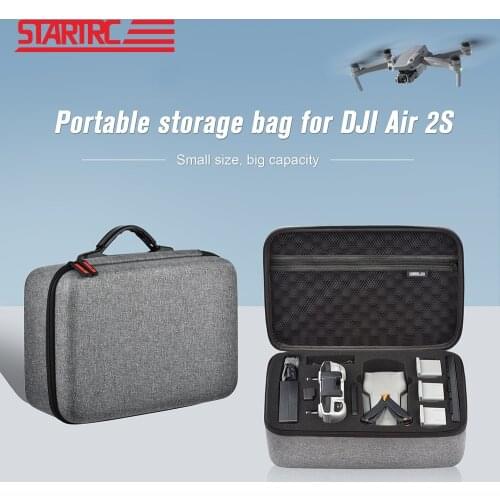 Mavic Air 2S Portable Trvael Hand Bag Hard Shell Carrying Case Capacity Handbag for DJI Mavic Air 2 Accessory Combo Storage Bag