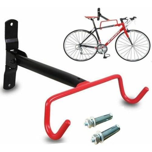 Heavy Duty Wall Mounted Bike Bicycle Rack Adjustable Bike Hanger Bike Hook Convenient and Flexible/Space Saving