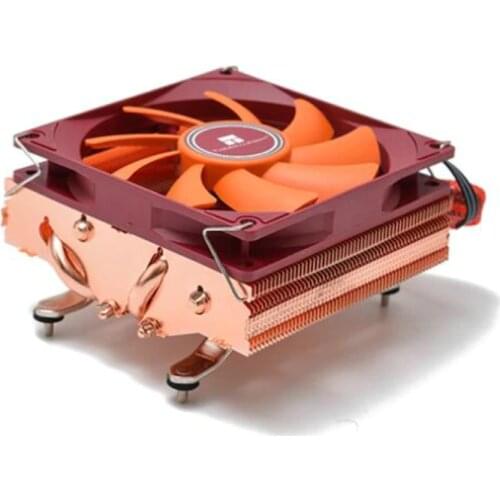 THERMALRIGHT AXP90 4 heat pipe full plating reflow soldering 47mm thin style heat dissipation Professional for A4 case