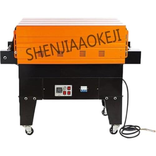 Thermal Shrinking Machine Jet shrink film packaging machine 50Hz Heat shrinkable film tableware heat shrink machine 6.5kw