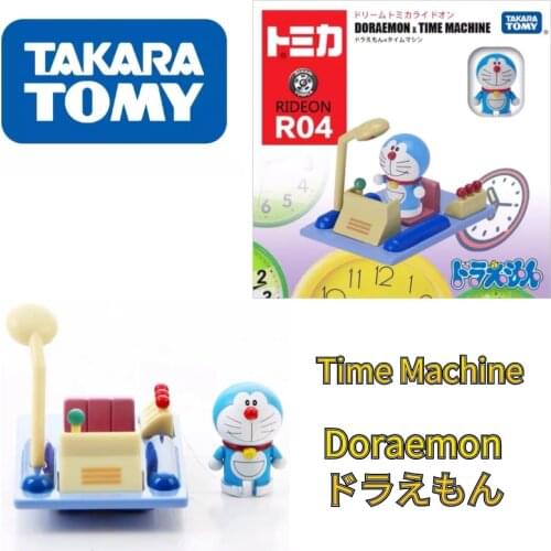 TOMY Alloy Car Series Special Edition Doraemon Time Machine One Of The Classic Works Of Childhood kawaii Anime Figure Gifts