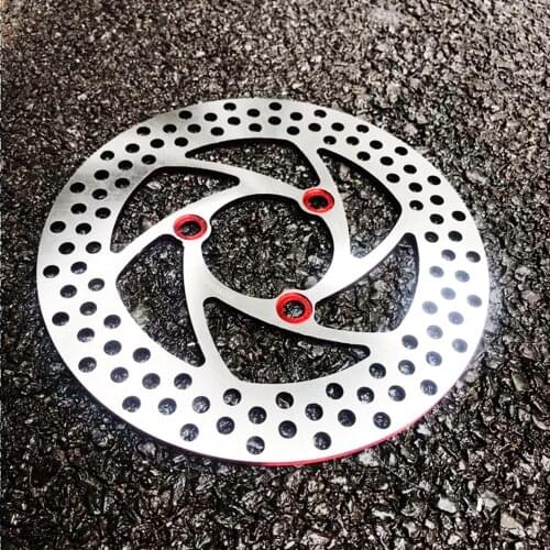 Universal motorcycle brake disc brake pads 220mm * 70mm Hole Distance Rapid cooling rear disc brake For Yamaha Aerox Nitro BWS